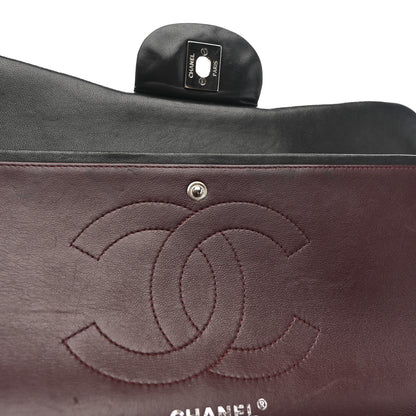 Chanel Lambskin Quilted Jumbo Double Flap Black 16 of 16
