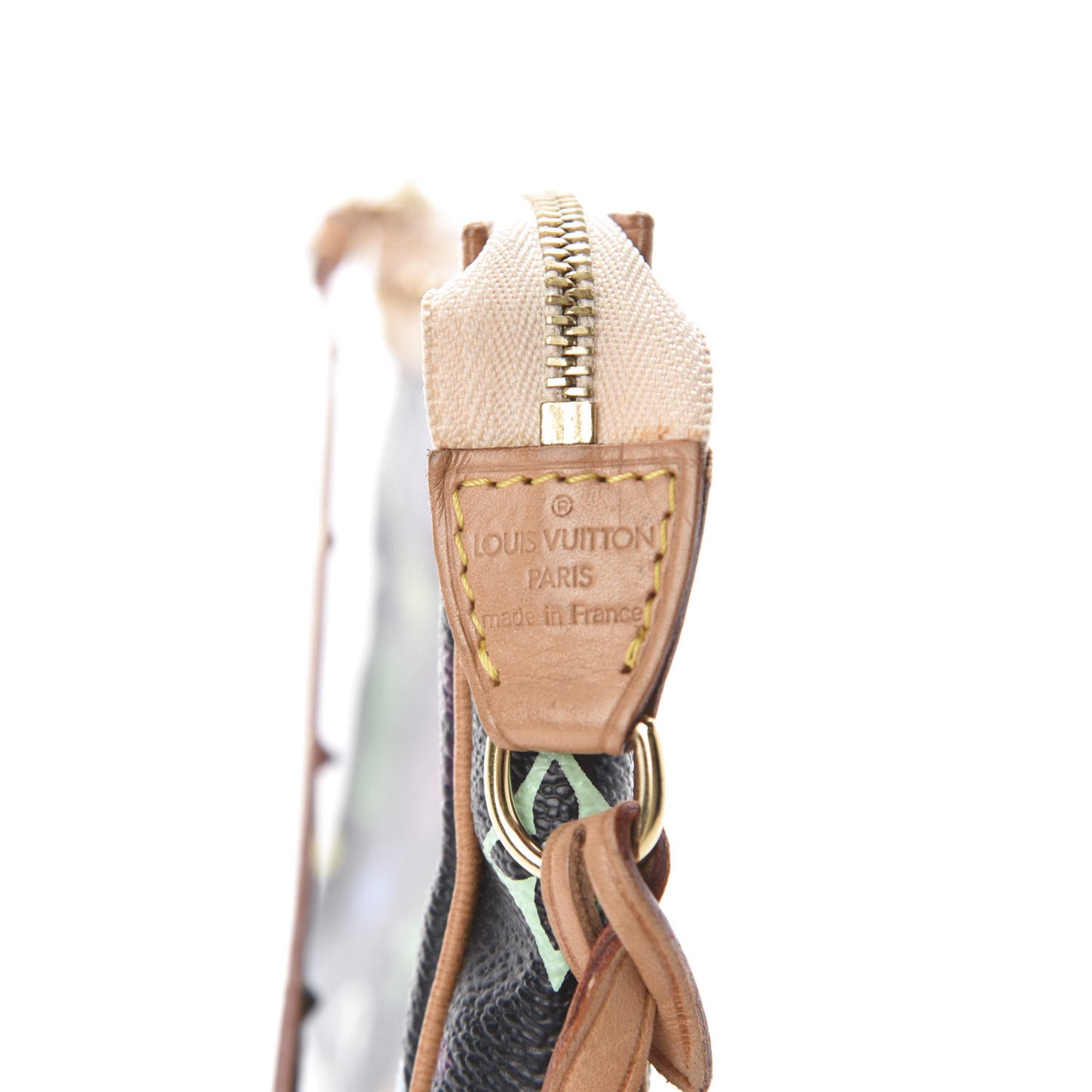Monogram Multicolor Pochette Accessories Black