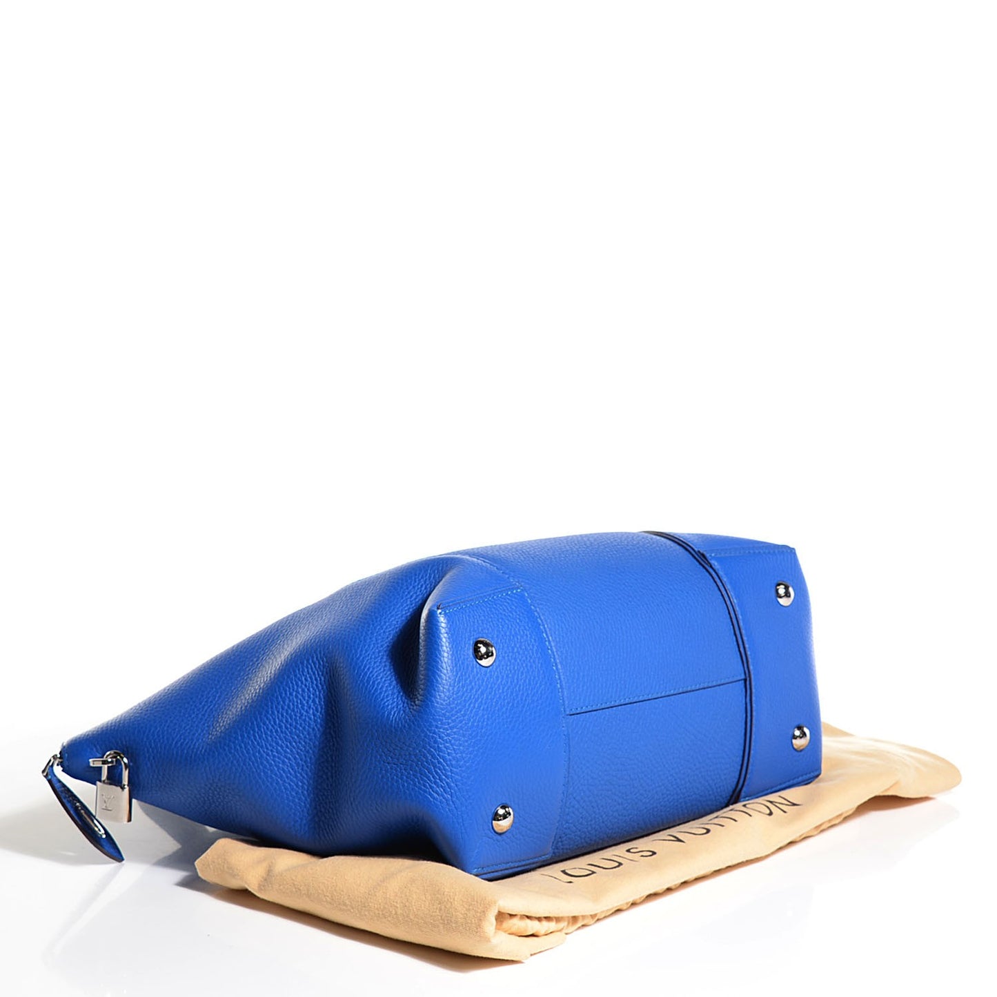 Cuir Taurillon Soft Lockit MM Blue