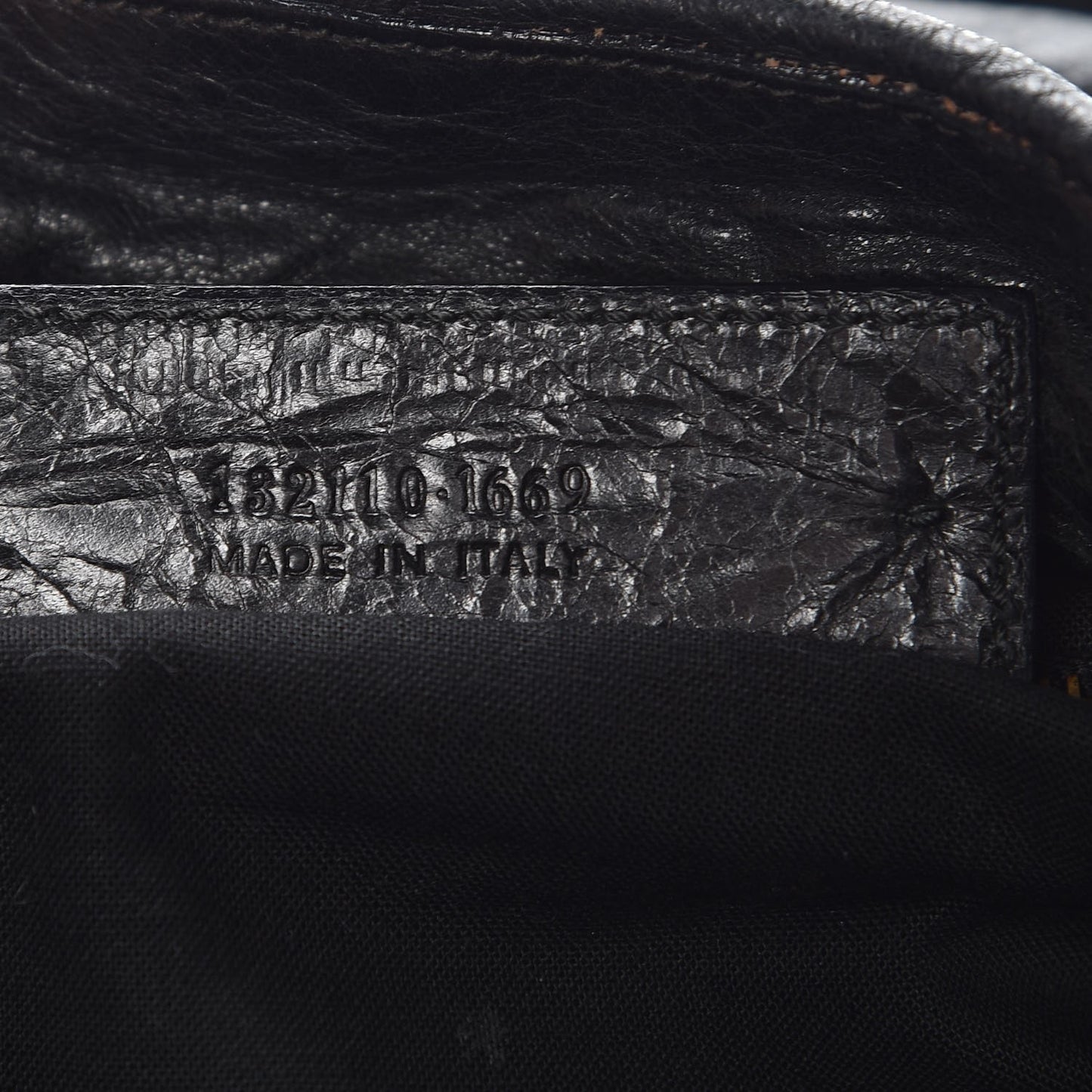 Chevre Classic Hardware Work Black