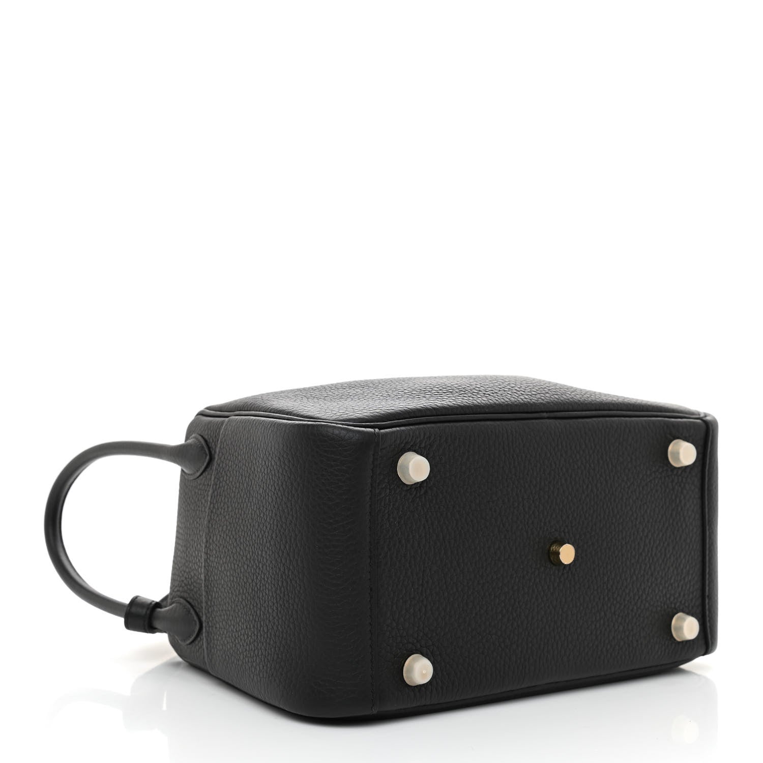 Hermes Taurillon Clemence Lindy 26 Black 4 of 11
