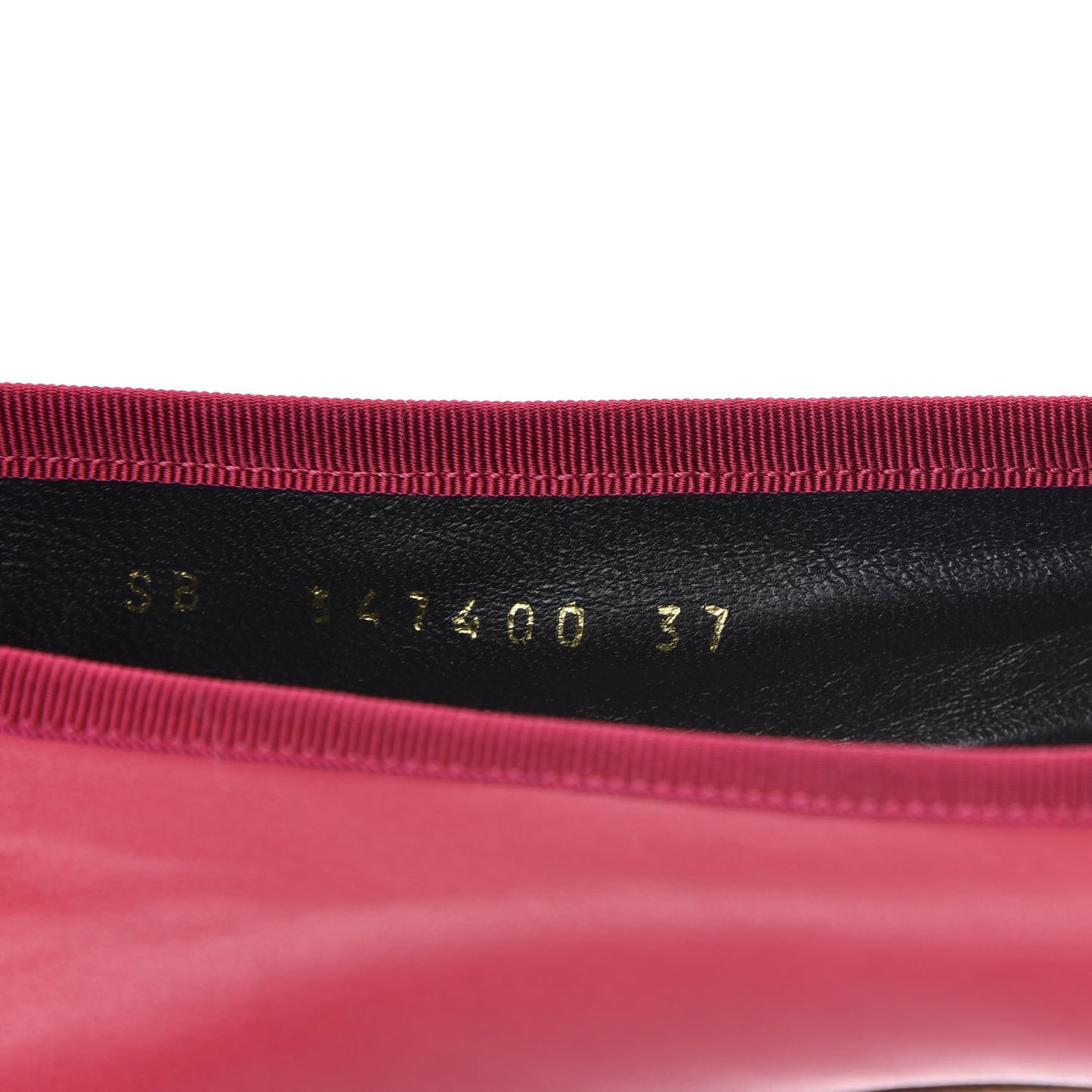 Calfskin Dance Ballet Flats 37 Raspberry