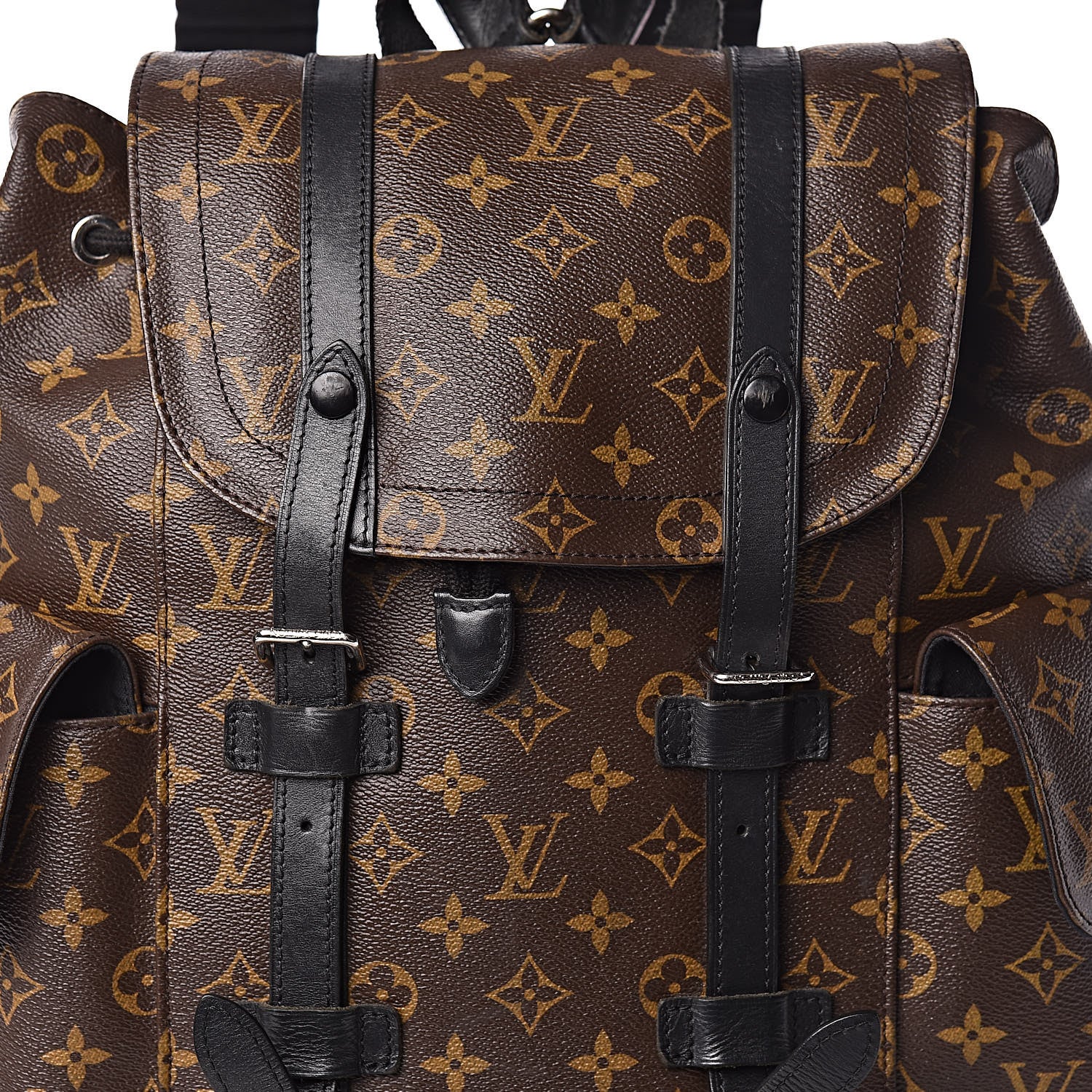 Louis Vuitton Monogram Macassar Christopher PM Backpack 9 of 9
