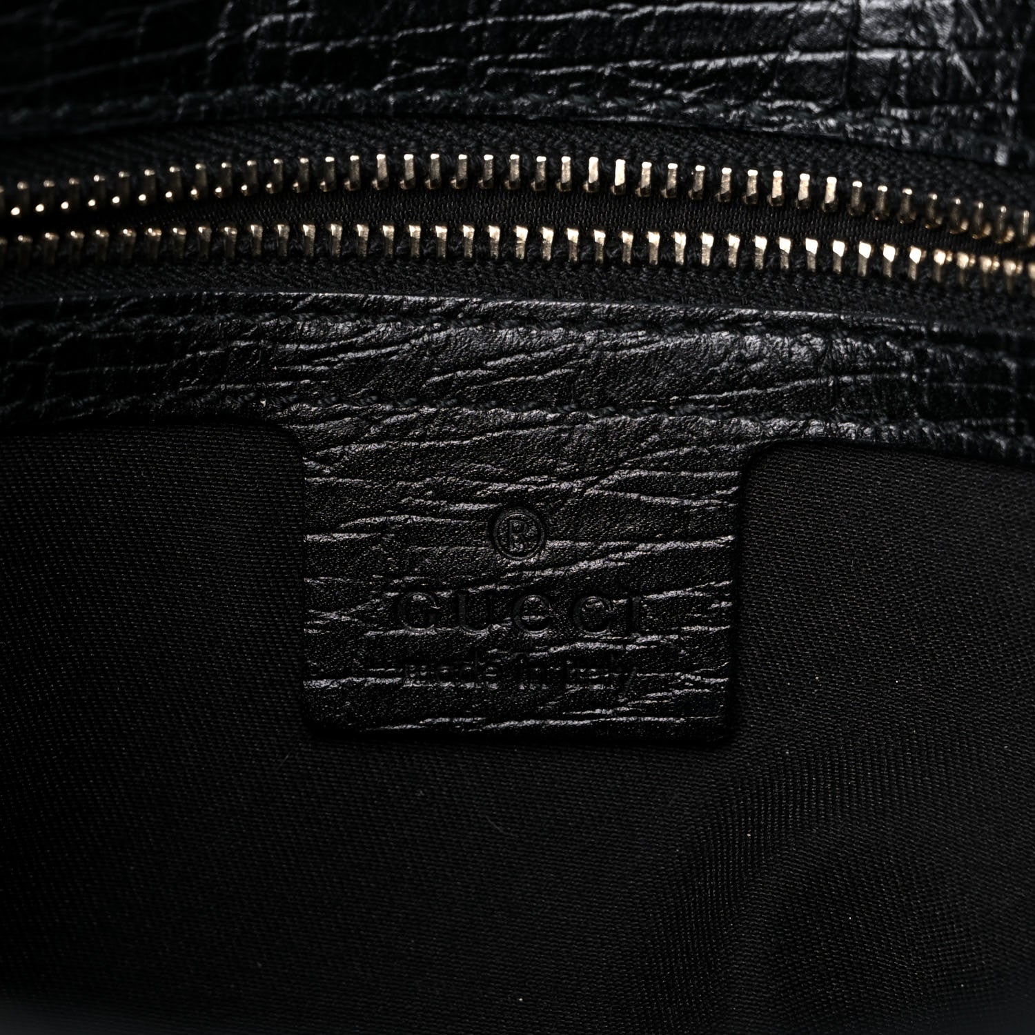 Gucci Monogram Horsebit Web Flap Bag Black Beige 6 of 14