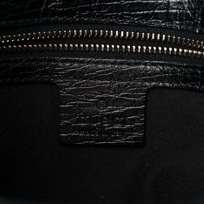 Gucci Monogram Horsebit Web Flap Bag Black Beige 6 of 14
