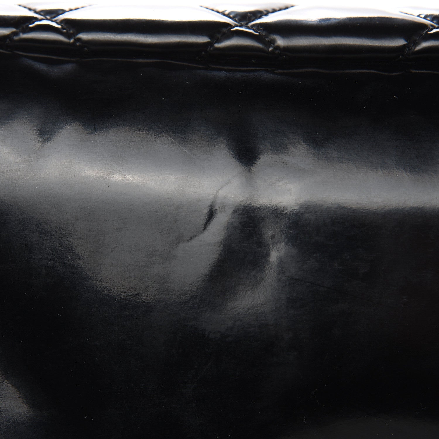 Chanel Vinyl Quilted CC Large Tote Black 9 of 13
