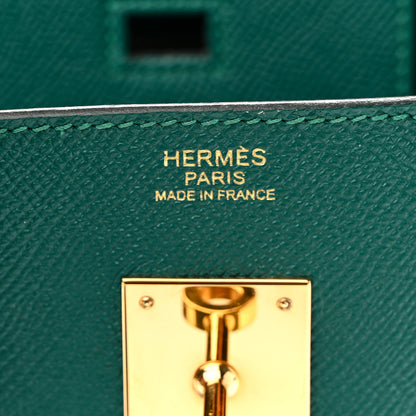 Hermes Epsom Birkin 30 Malachite 6 of 19