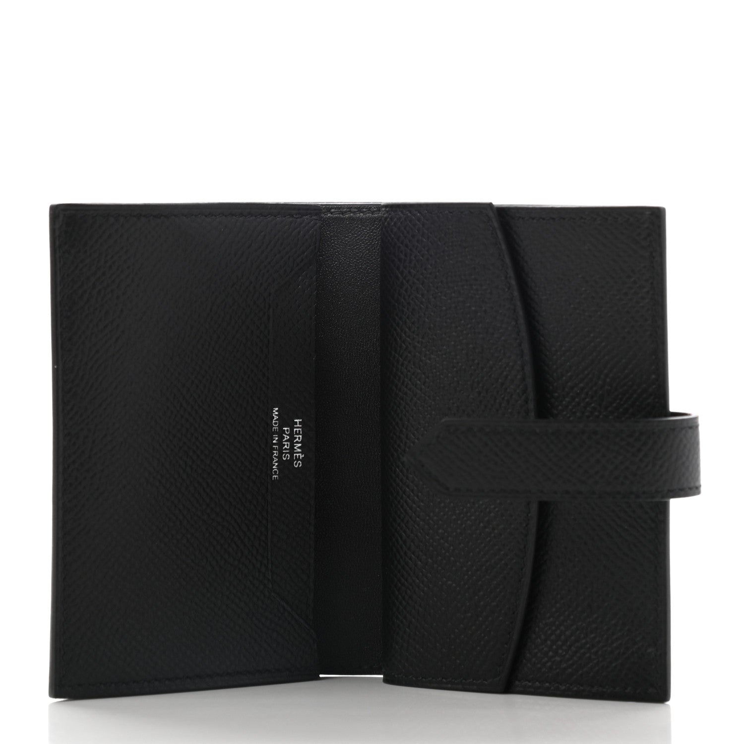Hermes Epsom Mini Bearn Wallet Black 5 of 7