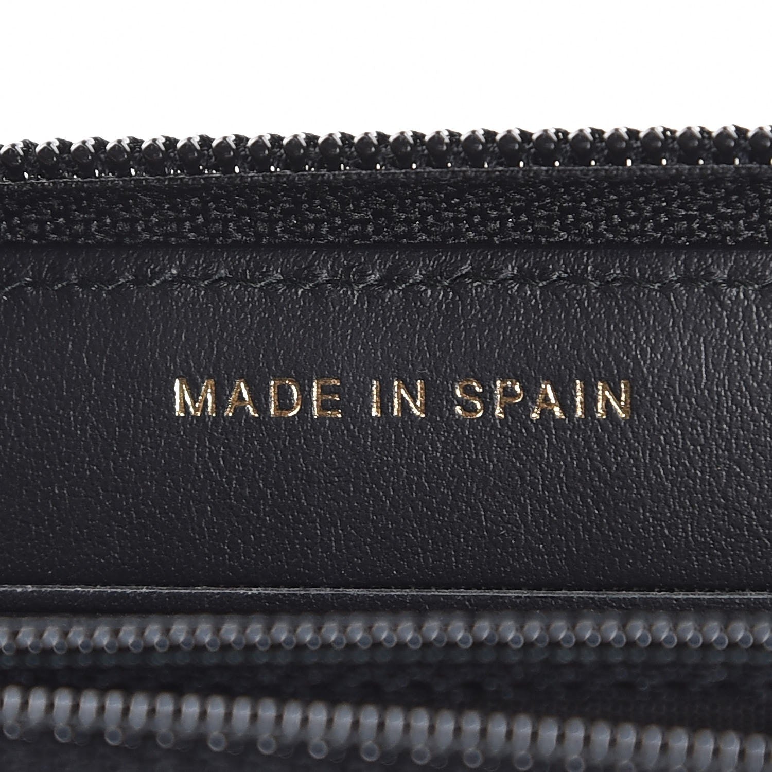 Chanel Caviar Quilted Small Boy Zip Around Wallet Black 7 of 9