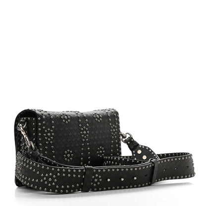 Christian Dior Calfskin Studded Dio(r)evolution Flap Bag Black 3 of 10