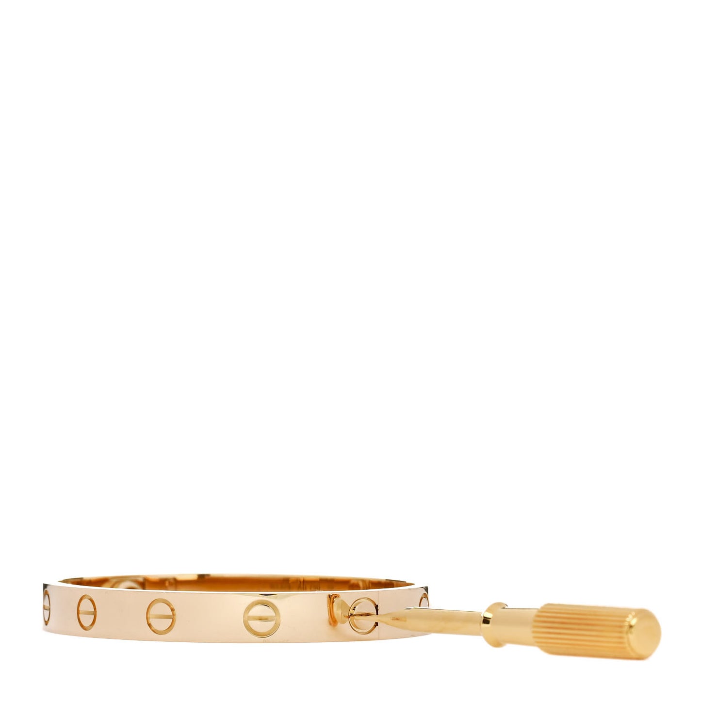 18K Yellow Gold LOVE Bracelet 15