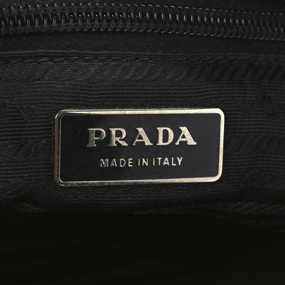Prada Tessuto Nylon Flat Messenger Bag Black 6 of 12
