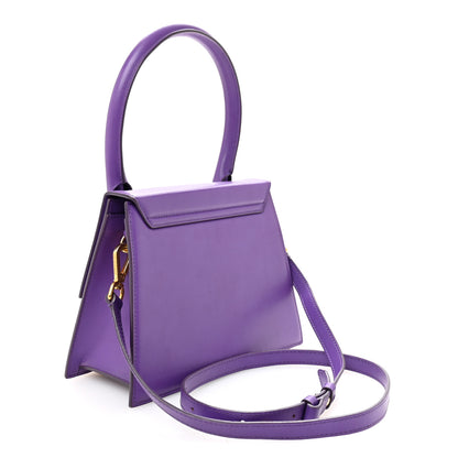 Jacquemus Smooth Calfskin Le Grand Chiquito Purple 3 of 9