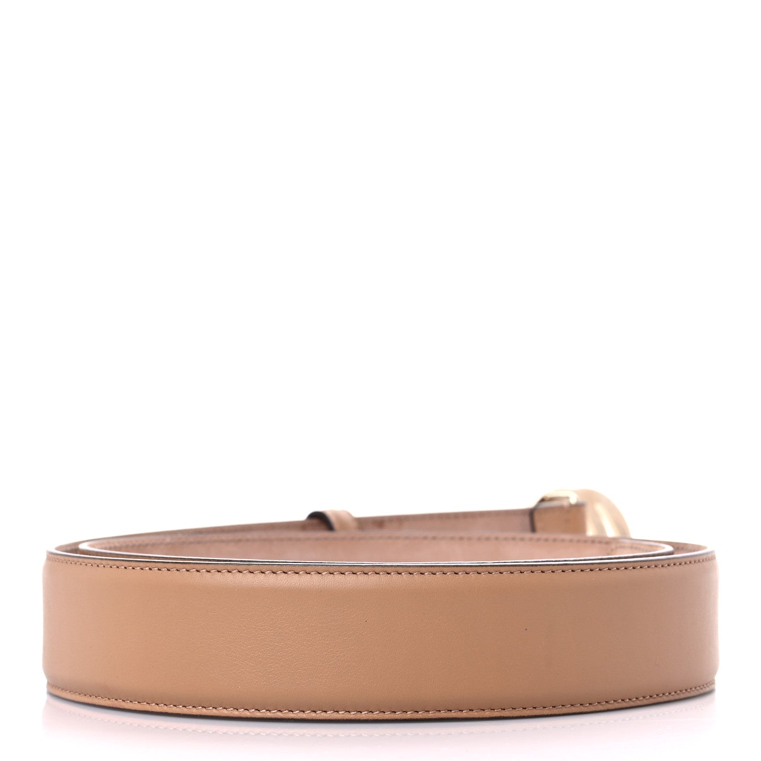 Gucci Calfskin Interlocking G 37mm Belt 90 36 Camelia 2 of 8