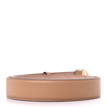 Gucci Calfskin Interlocking G 37mm Belt 90 36 Camelia 2 of 8