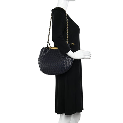 Bottega Veneta Nappa Intrecciato Sardine With Chain Bag Space 2 of 11