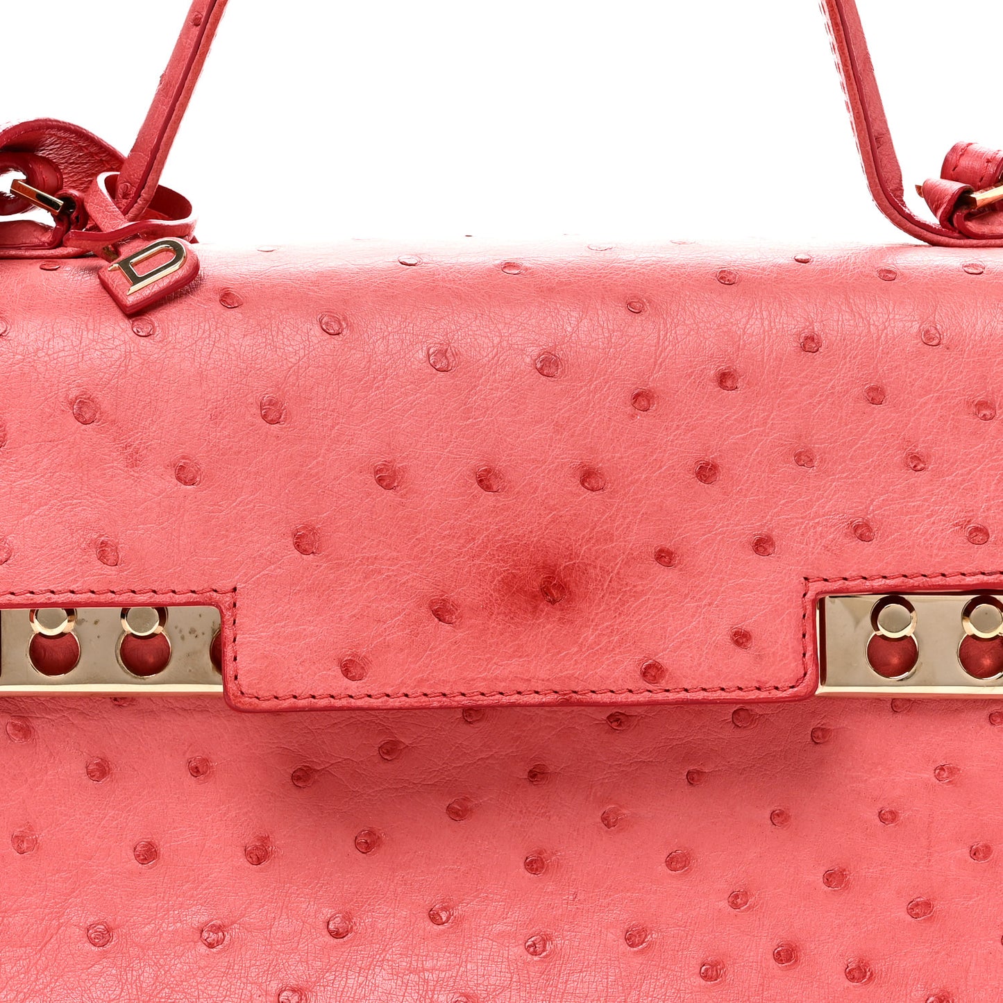 Ostrich MM Tempete Satchel Pink