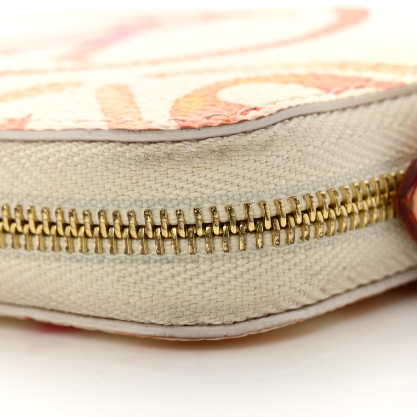 Monogram LV By The Pool Zippy Coin Purse Coral