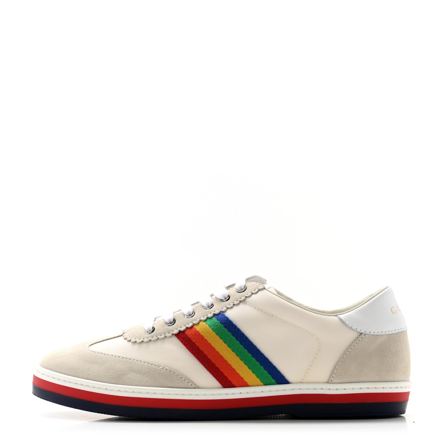 Suede Rainbow Womens G74 Sneakers 38 White