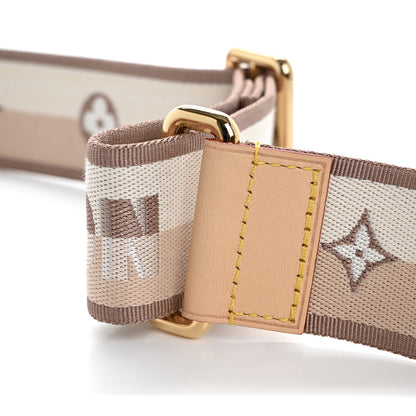 Louis Vuitton Jacquard Speedy Bandouliere 20 Shoulder Strap Beige 7 of 8