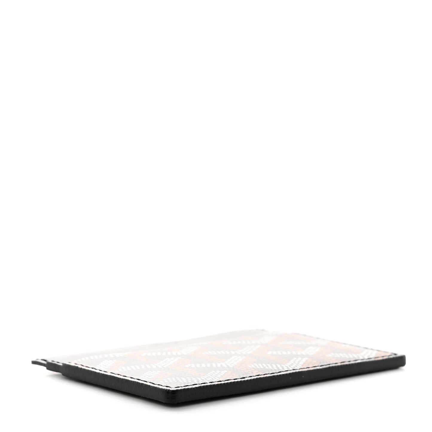 Goyardine Saint Sulpice Card Holder Black