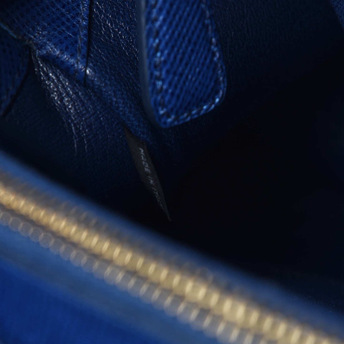 Saffiano Cuir Open Promenade Tote Bluette