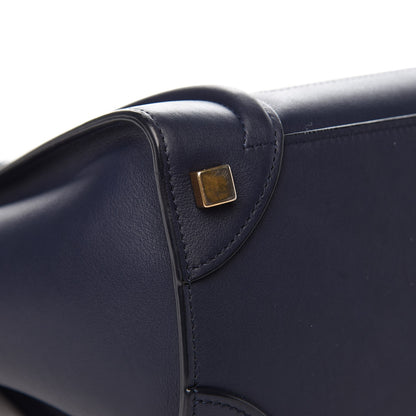 Celine Smooth Calfskin Micro Luggage Navy Blue 12 of 13