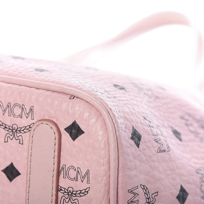 MCM Visetos Medium Liz Reversible Shopper Tote Soft Pink 13 of 25