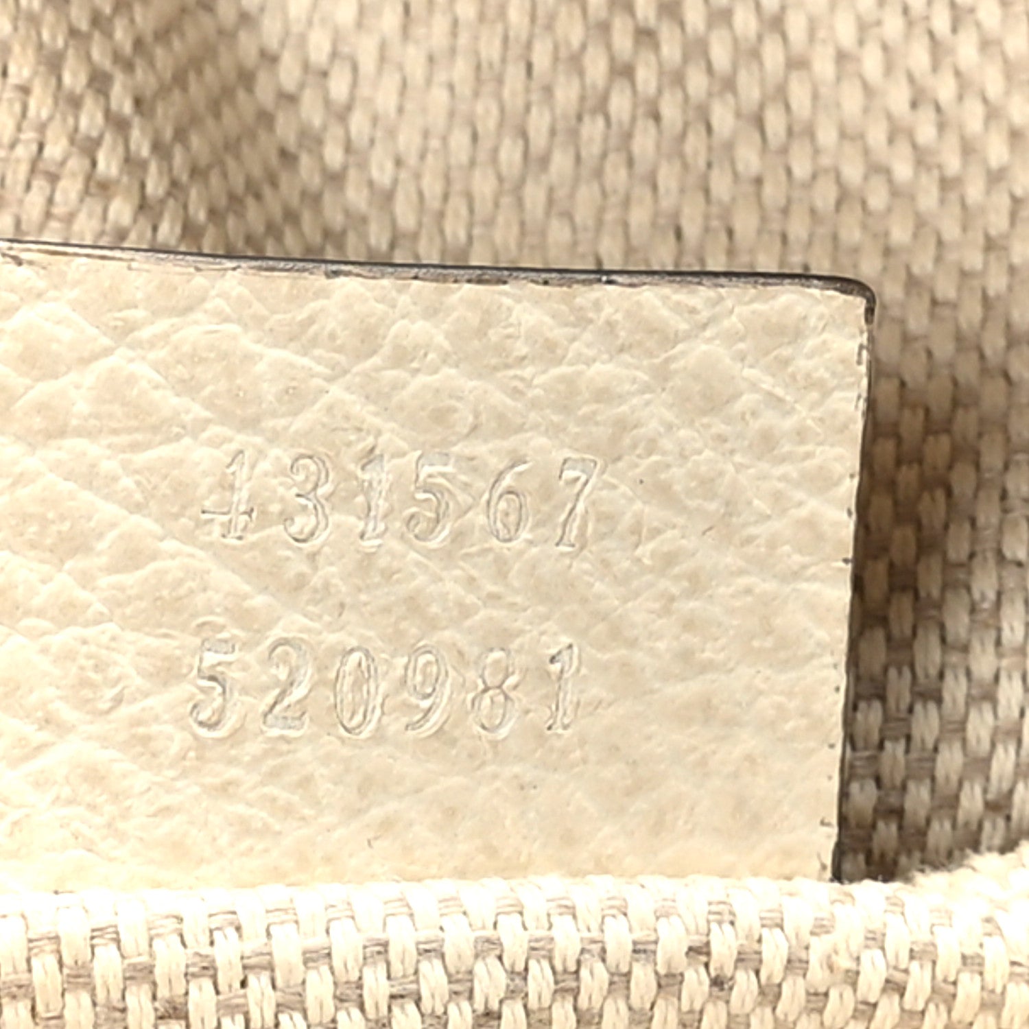 Gucci Dollar Calfskin Bi-Color Small Soho Disco Bag Mystic White Black 7 of 9