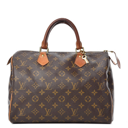 Louis Vuitton Monogram Speedy 30 1 of 12