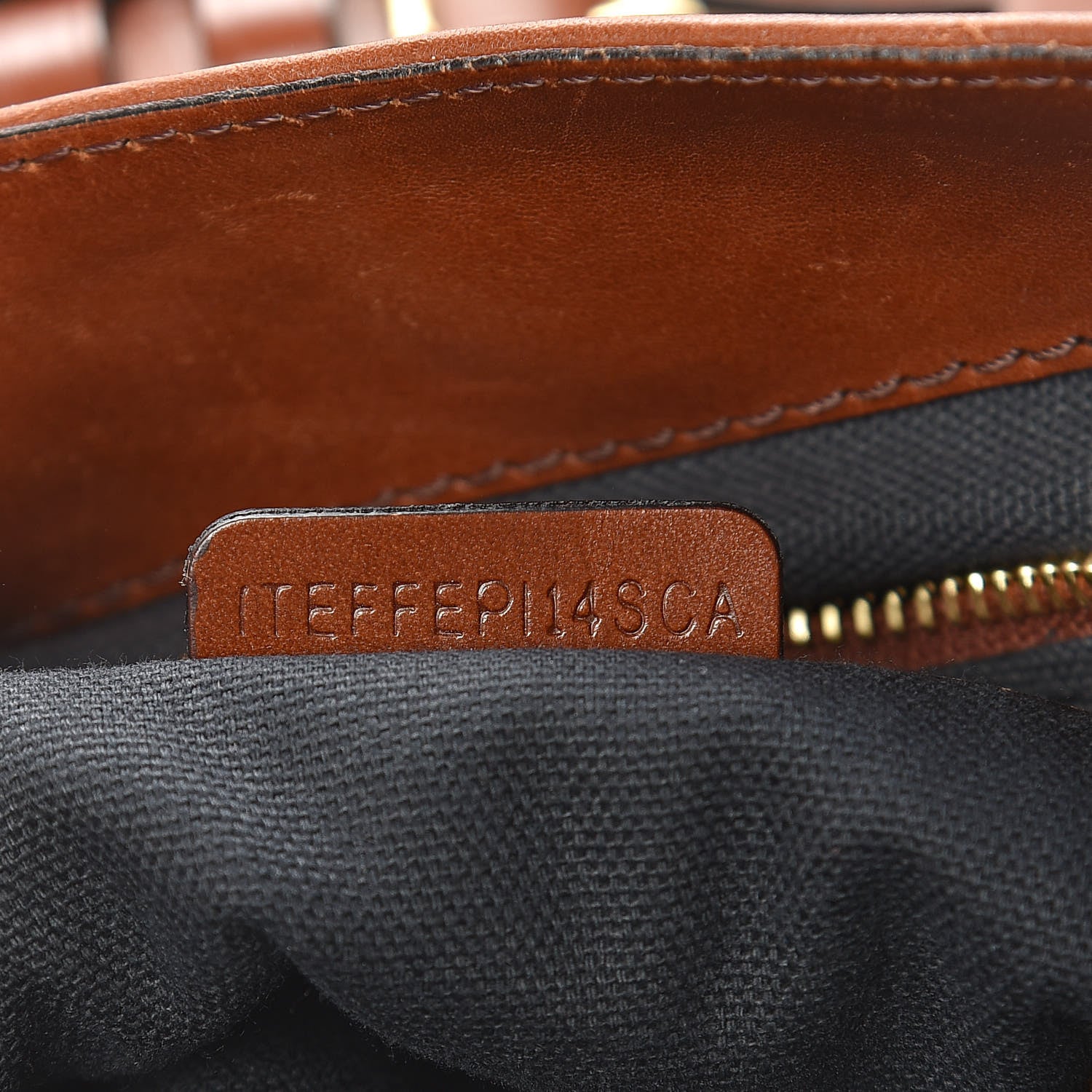 Burberry House Check Bridle Calfskin Medium Gosford Hobo Dark Tan 8 of 18