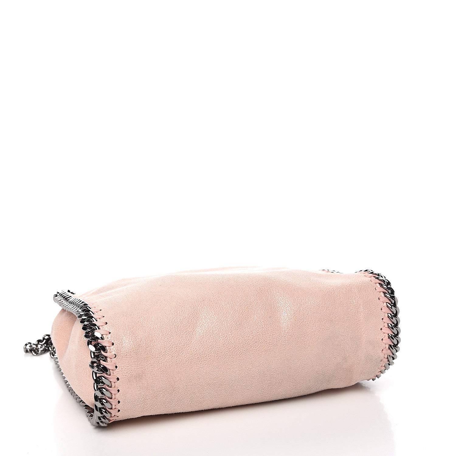 Stella McCartney Shaggy Deer Mini Falabella Fold Over Tote Powder 3 of 10