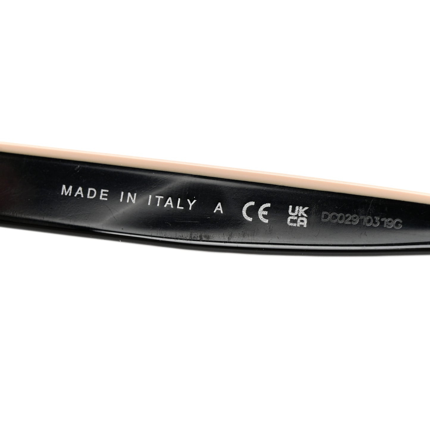 Acetate CC Butterfly Sunglasses 5414 Black Beige