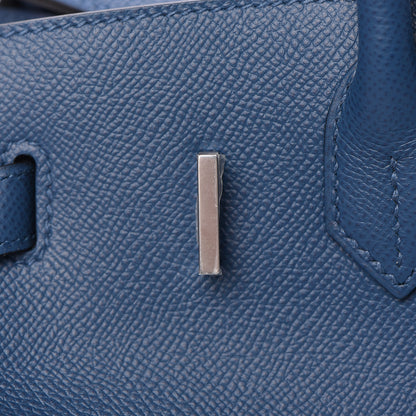 Hermes Epsom Birkin 30 Deep Bleu 23 of 35