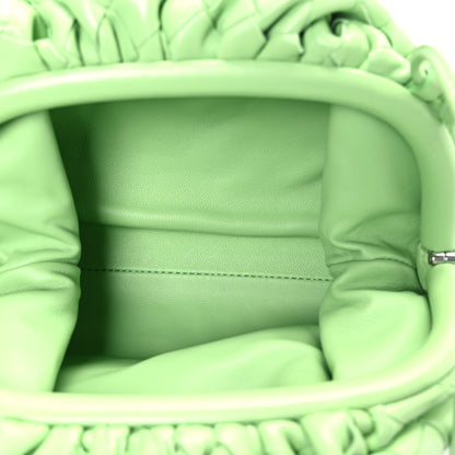 Bottega Veneta Nappa Intrecciato The Mini Pouch Pistachio 4 of 10