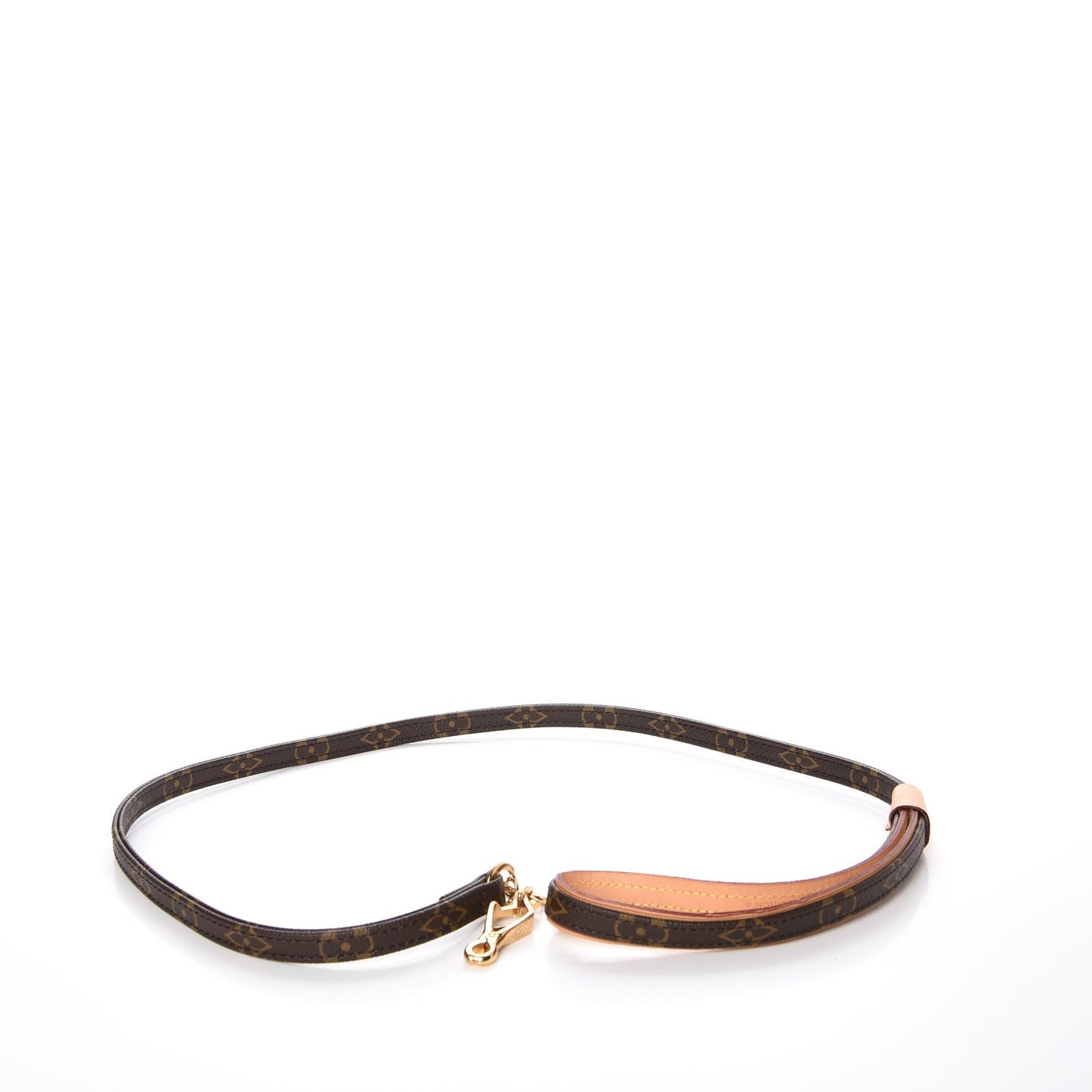 Monogram Baxter Dog Leash GM