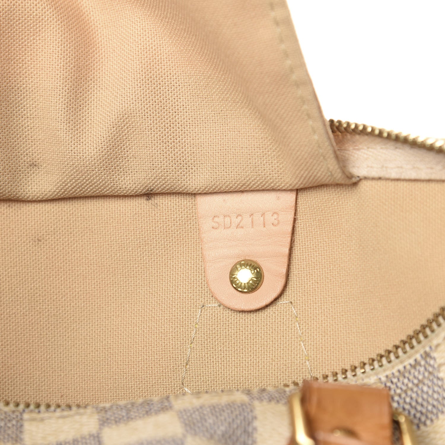 Louis Vuitton Damier Azur Speedy 30 10 of 15