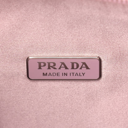 Prada Satin Crystal Mini Re-Edition 2000 Bag Alabastro 6 of 9