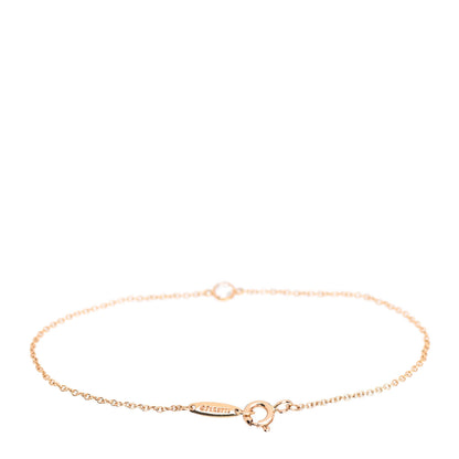 Tiffany 18K Yellow Gold Diamond .08ct Elsa Peretti Diamonds by the Yard Bracelet 3 of 4
