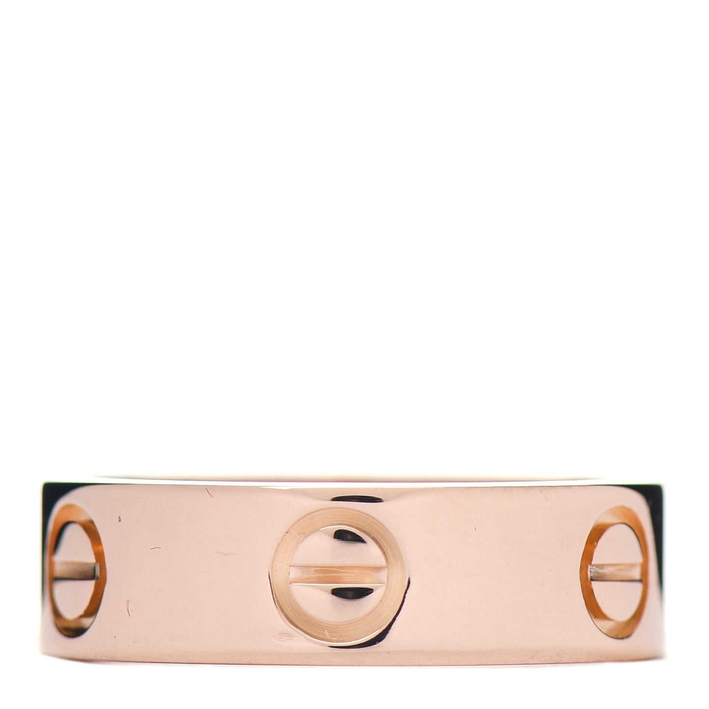 18K Pink Gold 5.5mm LOVE Ring 52 6