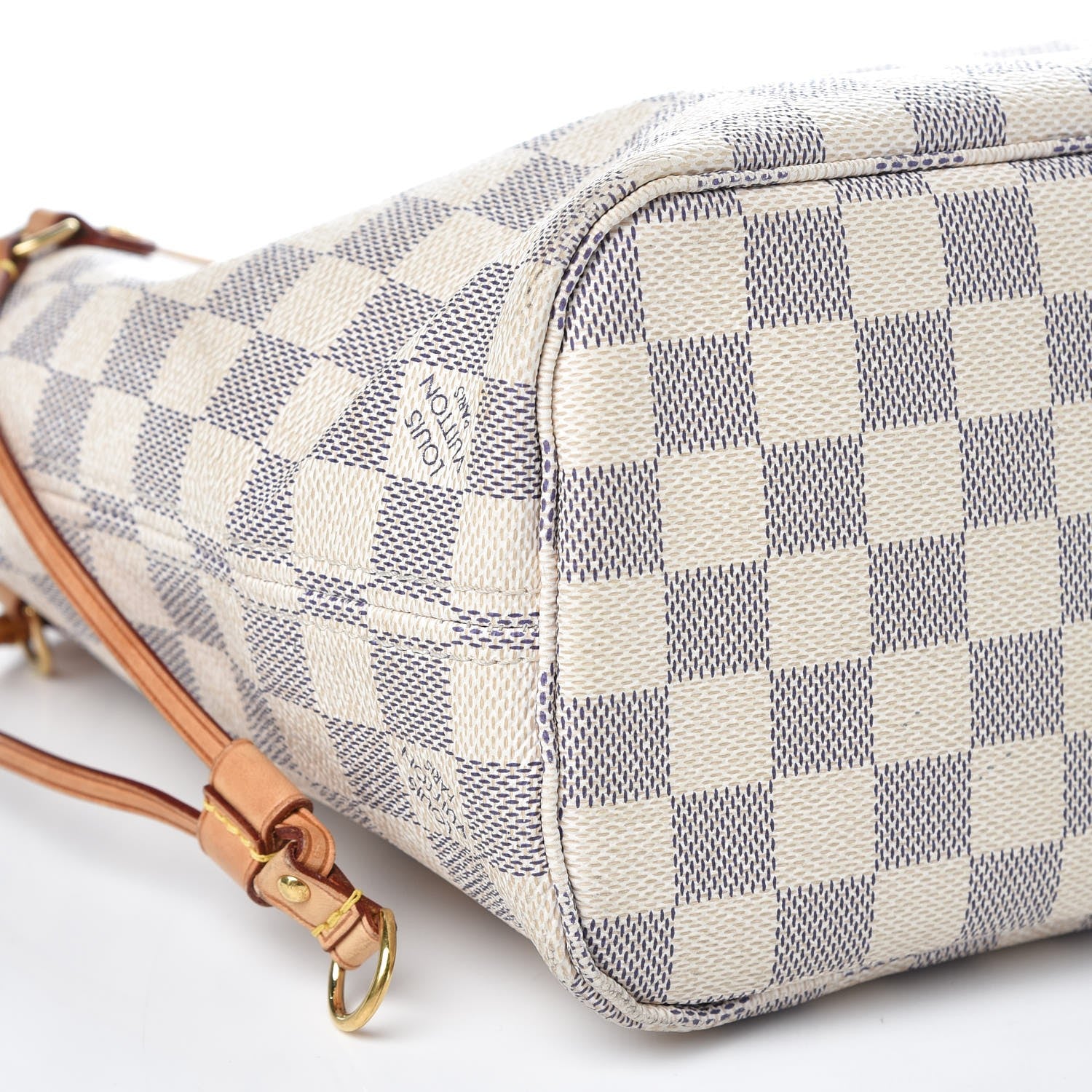 Louis Vuitton Damier Azur Neverfull PM 12 of 13