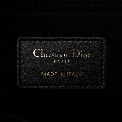 Christian Dior Lambskin Cannage The Lady 95.22 Black 6 of 10