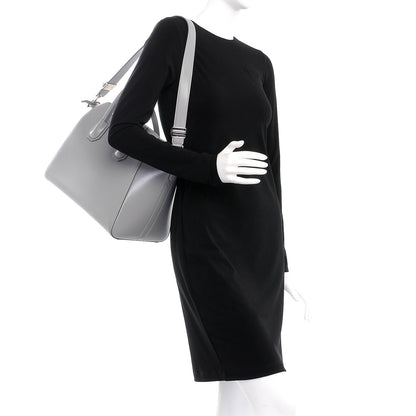 Givenchy Shiny Lord Calfskin Medium Antigona Pearl Grey 3 of 15