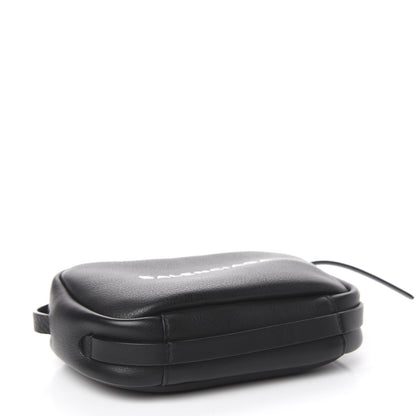 Balenciaga Calfskin Logo XS Everyday Camera Bag Black 4 of 11