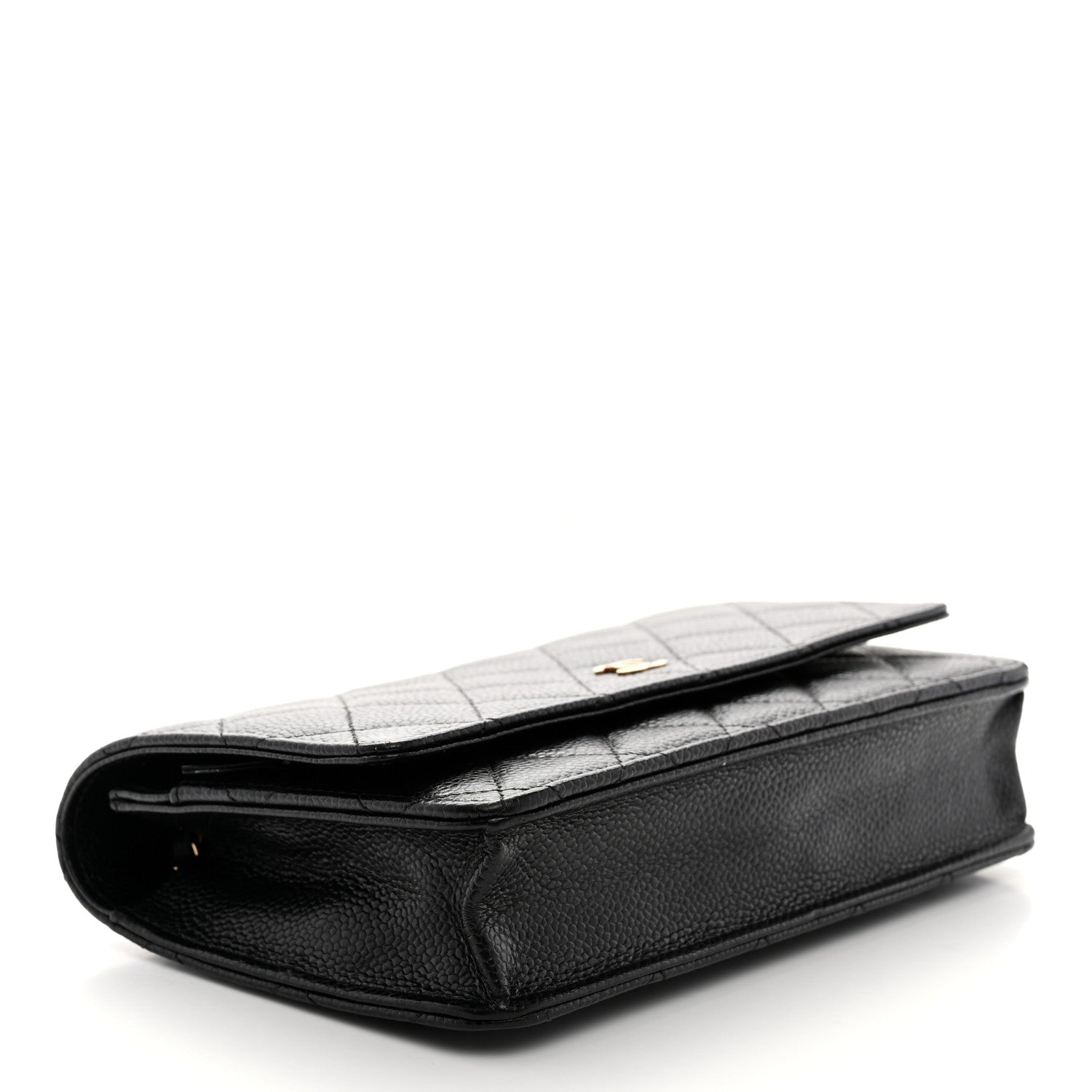Chanel Caviar Quilted Wallet on Chain WOC Black 4 of 10