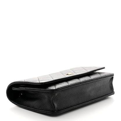 Chanel Caviar Quilted Wallet on Chain WOC Black 4 of 10
