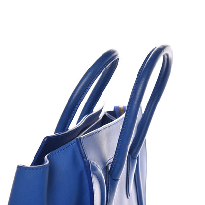 Celine Smooth Calfskin Mini Luggage Royal Blue 13 of 18