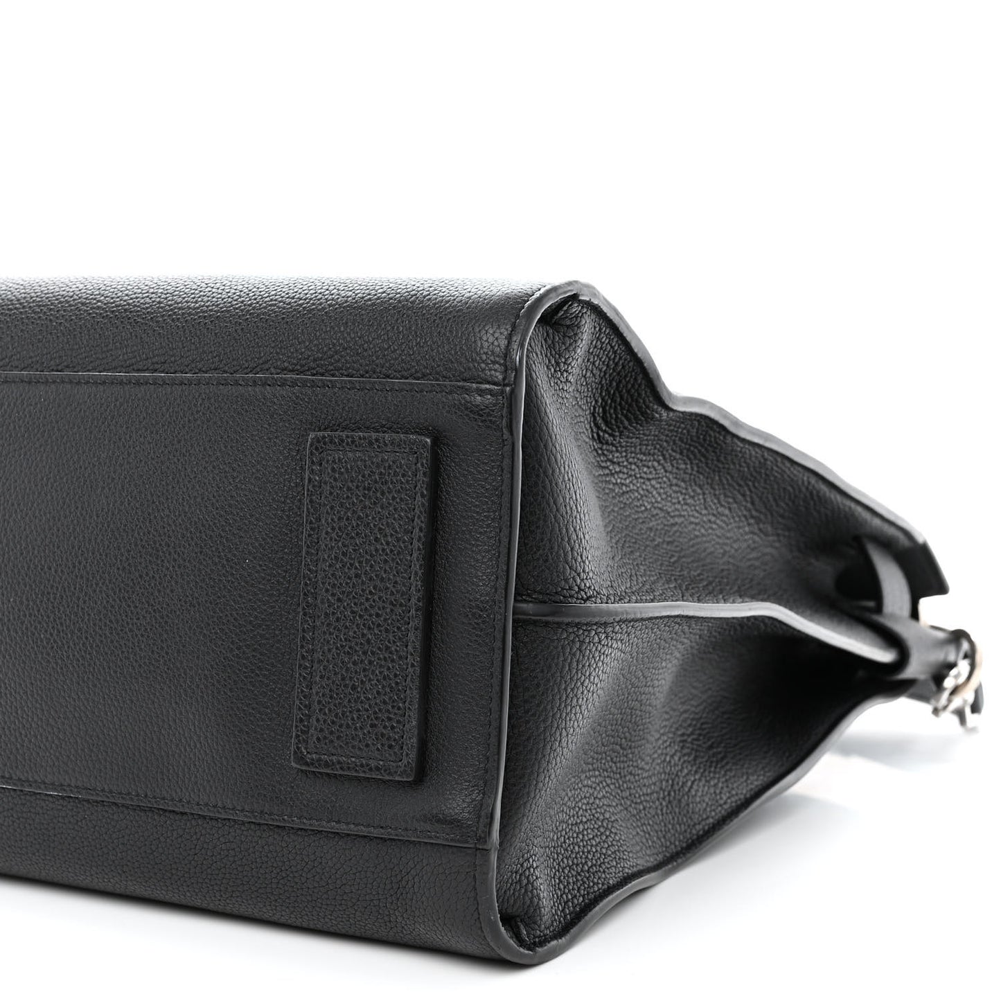 Grained Calfskin Sac De Jour Souple North South Tote Black