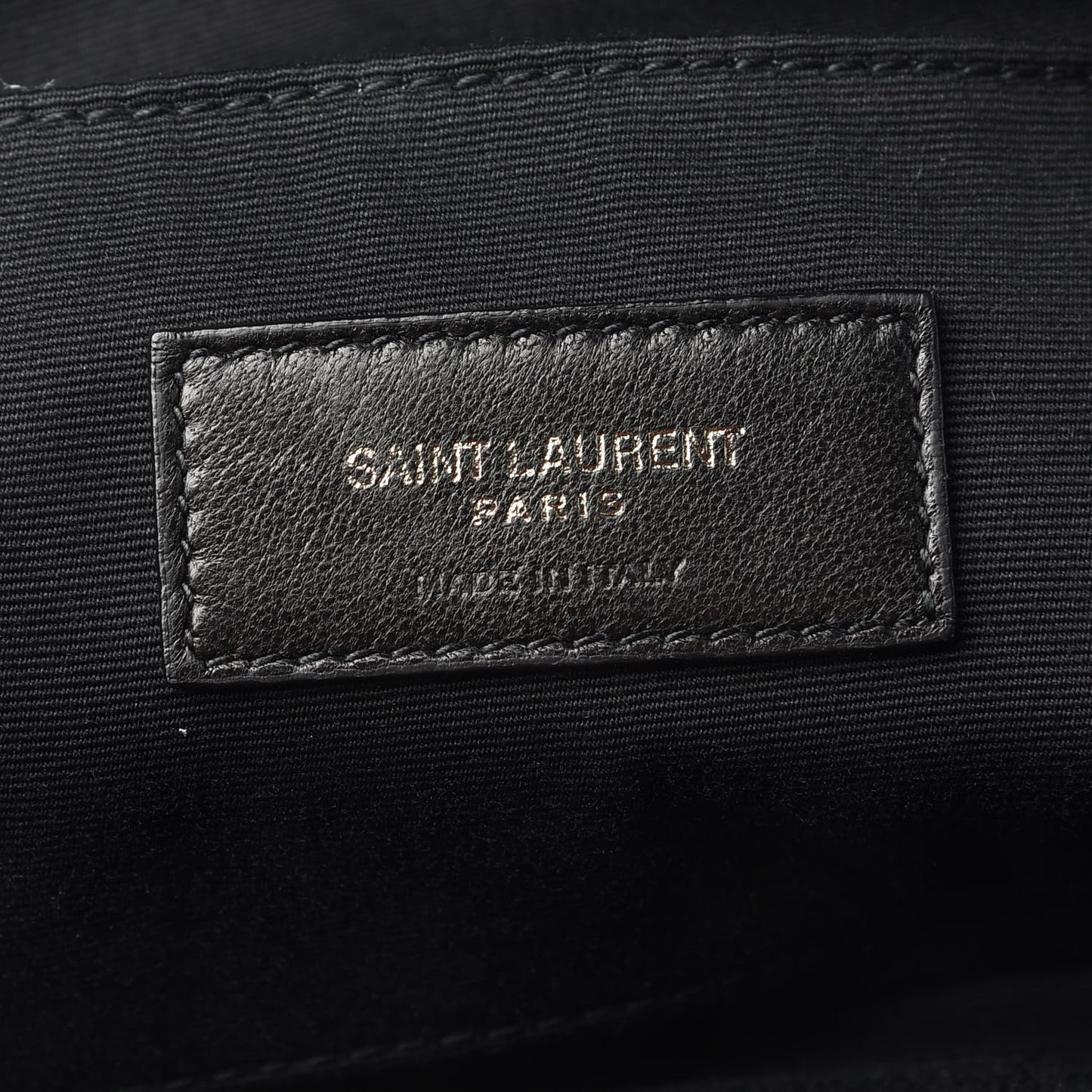 Grain De Poudre Monogram Belt Bag Black