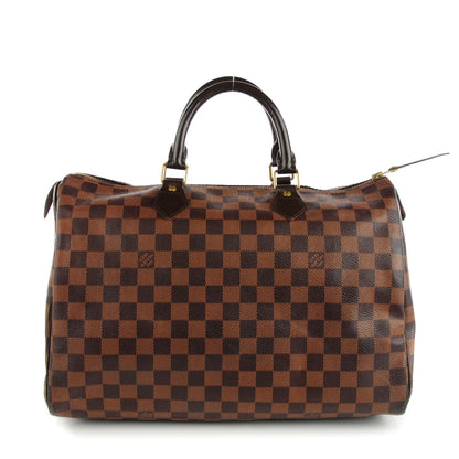Louis Vuitton Damier Ebene Speedy 35 1 of 8